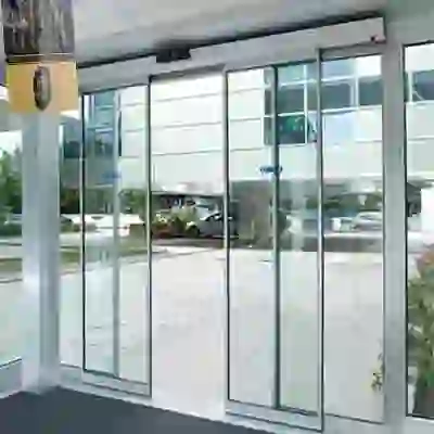 برد درب اتوماتیک شیشه ای
